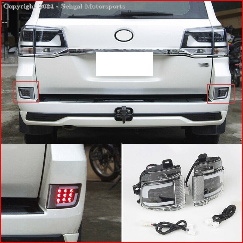 Toyota Land Cruiser Fj200 Back Light Full  Smoke Model 2016-2020