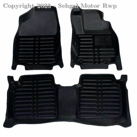 Suzuki Wagon R 5D Floor Mat Black Model 2012-2016