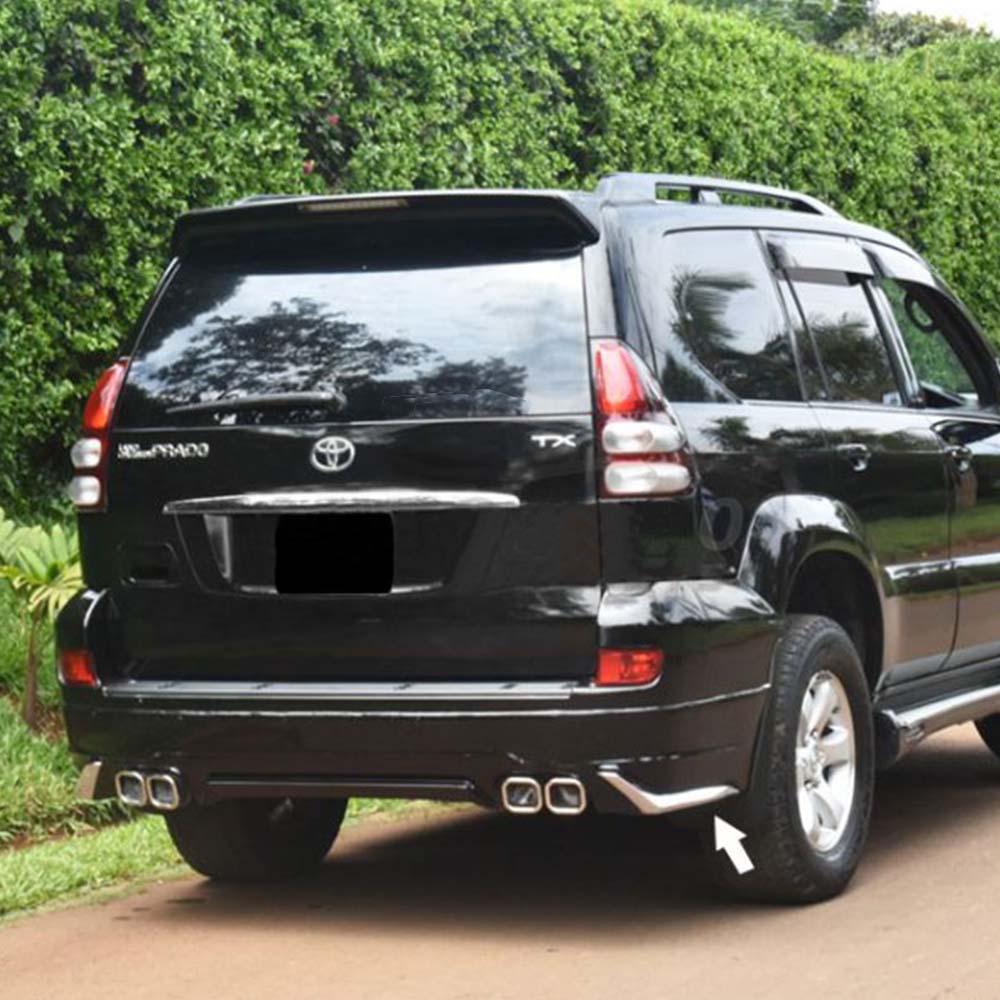 Toyota Prado Fj120 Back Body Kit FJ150 Style Black Model 2002-2008