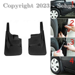 Toyota Land Cruiser FJ200 Mud Flap Model 2010-2021