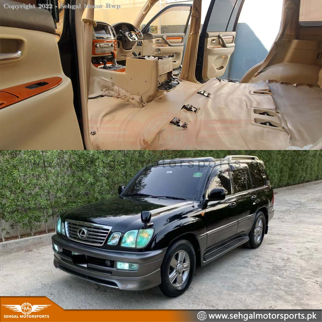 Toyota Cygnus Floor Matting Nilex - Beige Model 2003