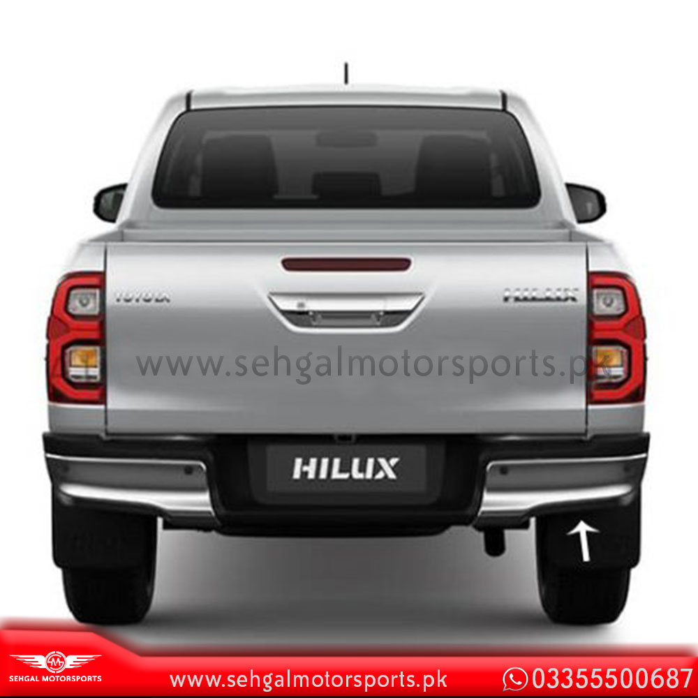Toyota Hilux Revo Back Bumper Chrome Model 2017-2022