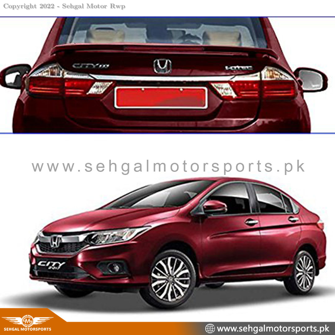 Honda City Led Trunk Spoiler Un-painted (PK) Model 2022-2023