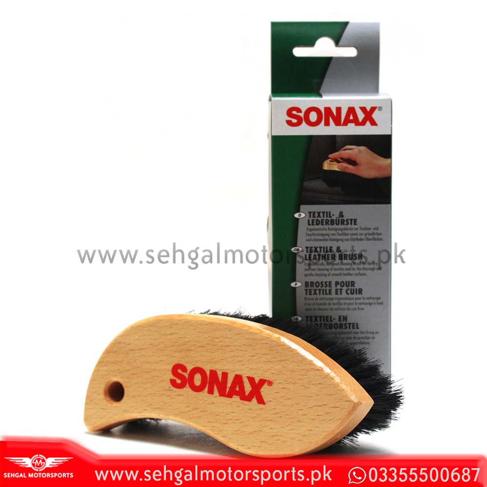 Sonax Textile + Leather Brush