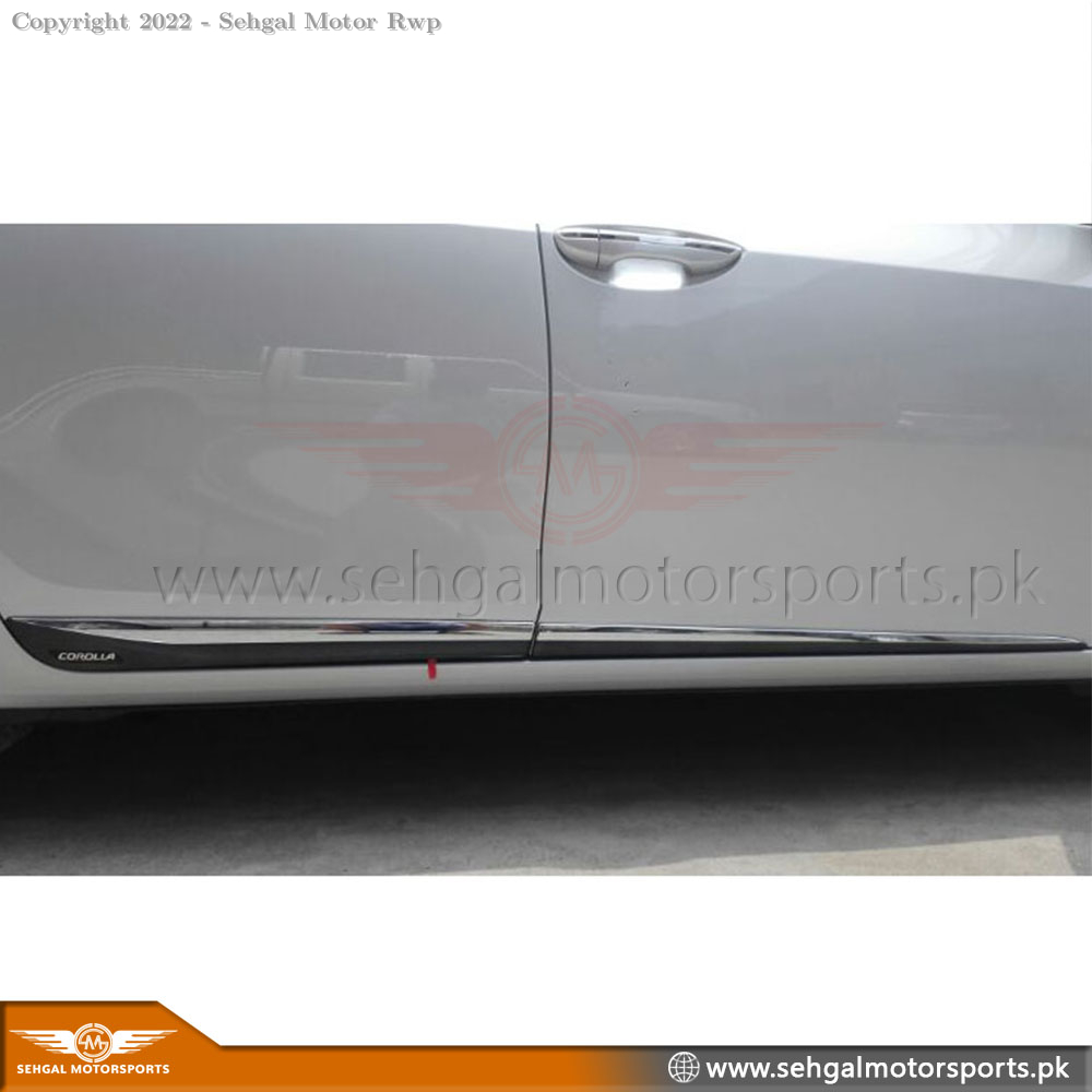 Toyota Corolla Door Molding Chrome Model 2014