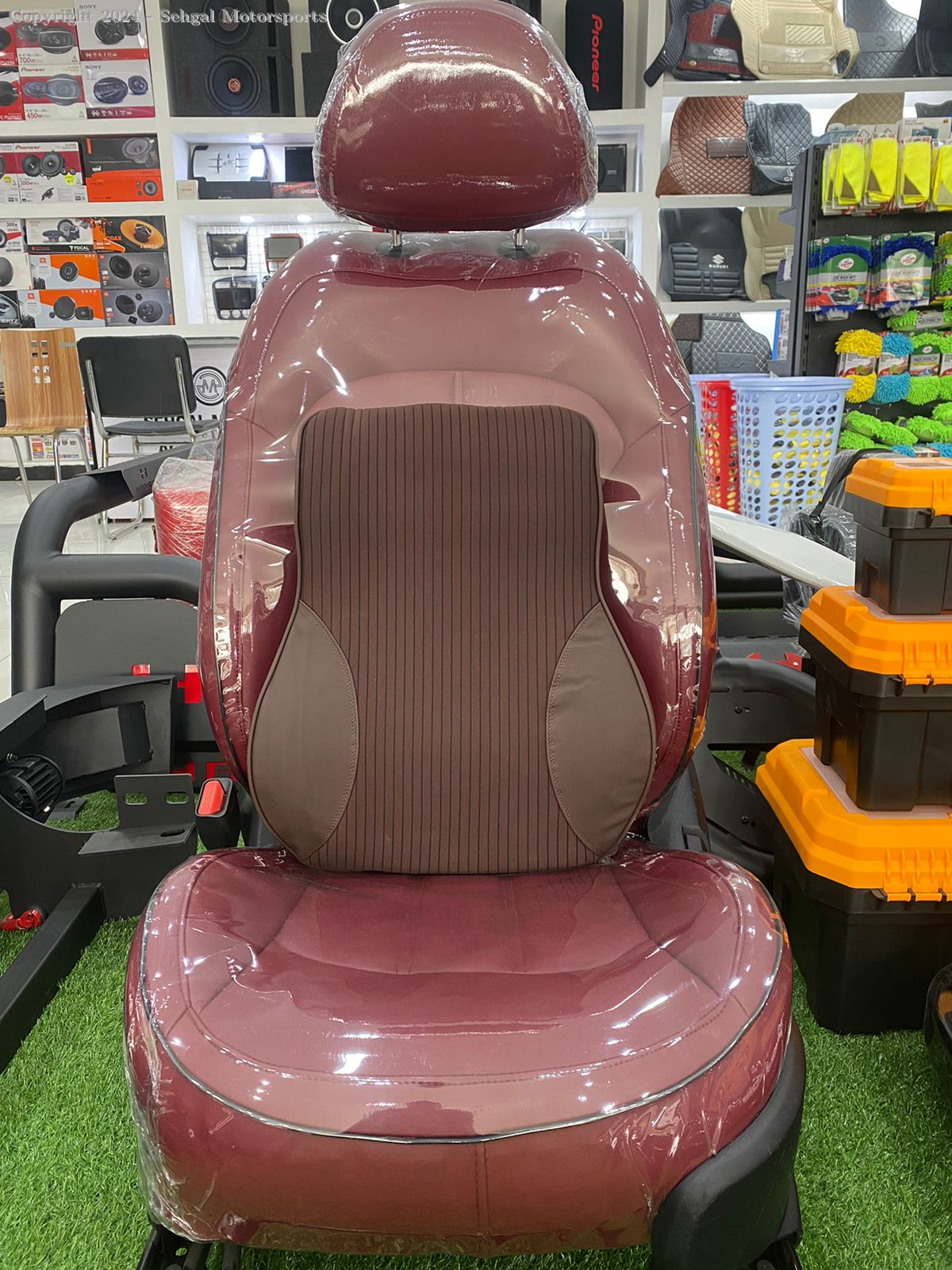MotorSports Back Care  ( Leather/Velvet ) China.