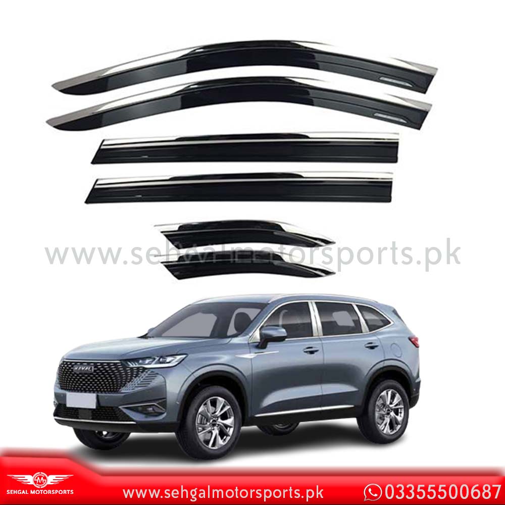 Haval H6 Air Press / Sunvisor With Chrome (6Pcs) Model 2021-2022