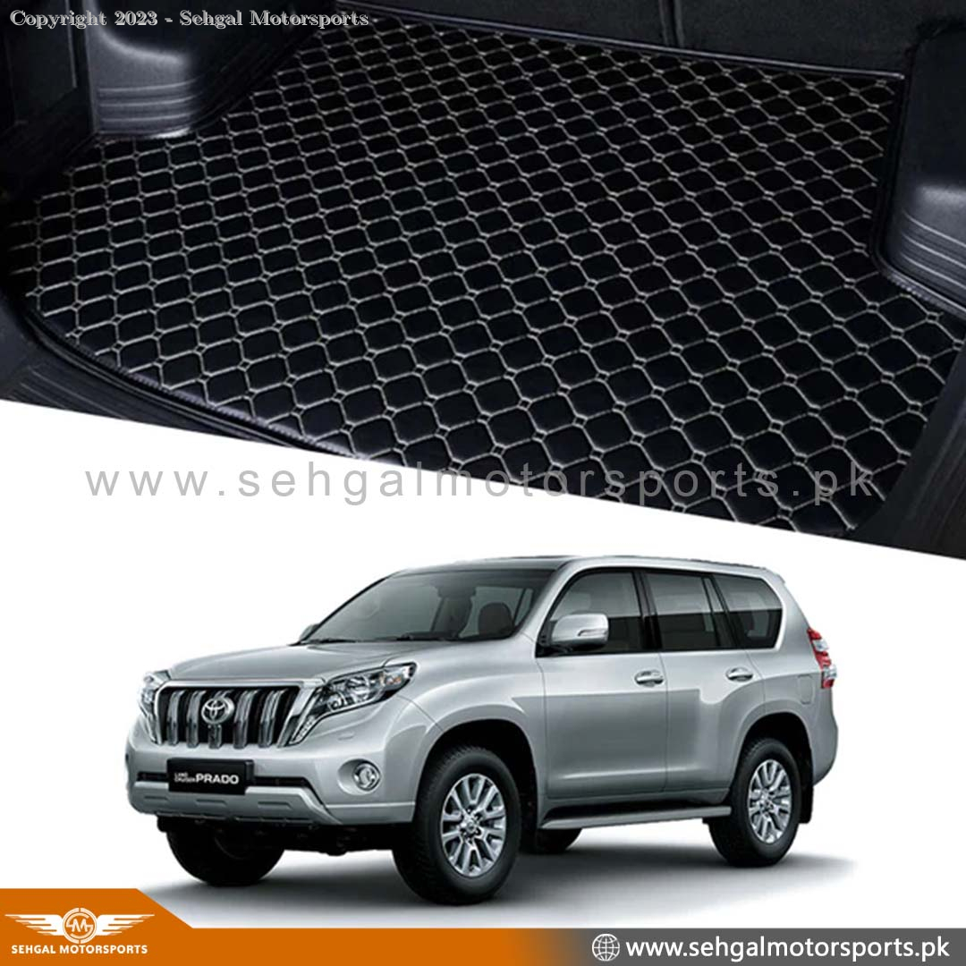 Toyota Prado FJ150 7D Eco Trunk Mat Black  Model 2009-2020
