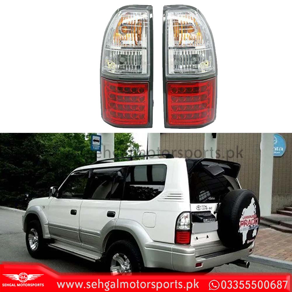 Toyota Prado FJ90 Back Light Red Model 1996-2002