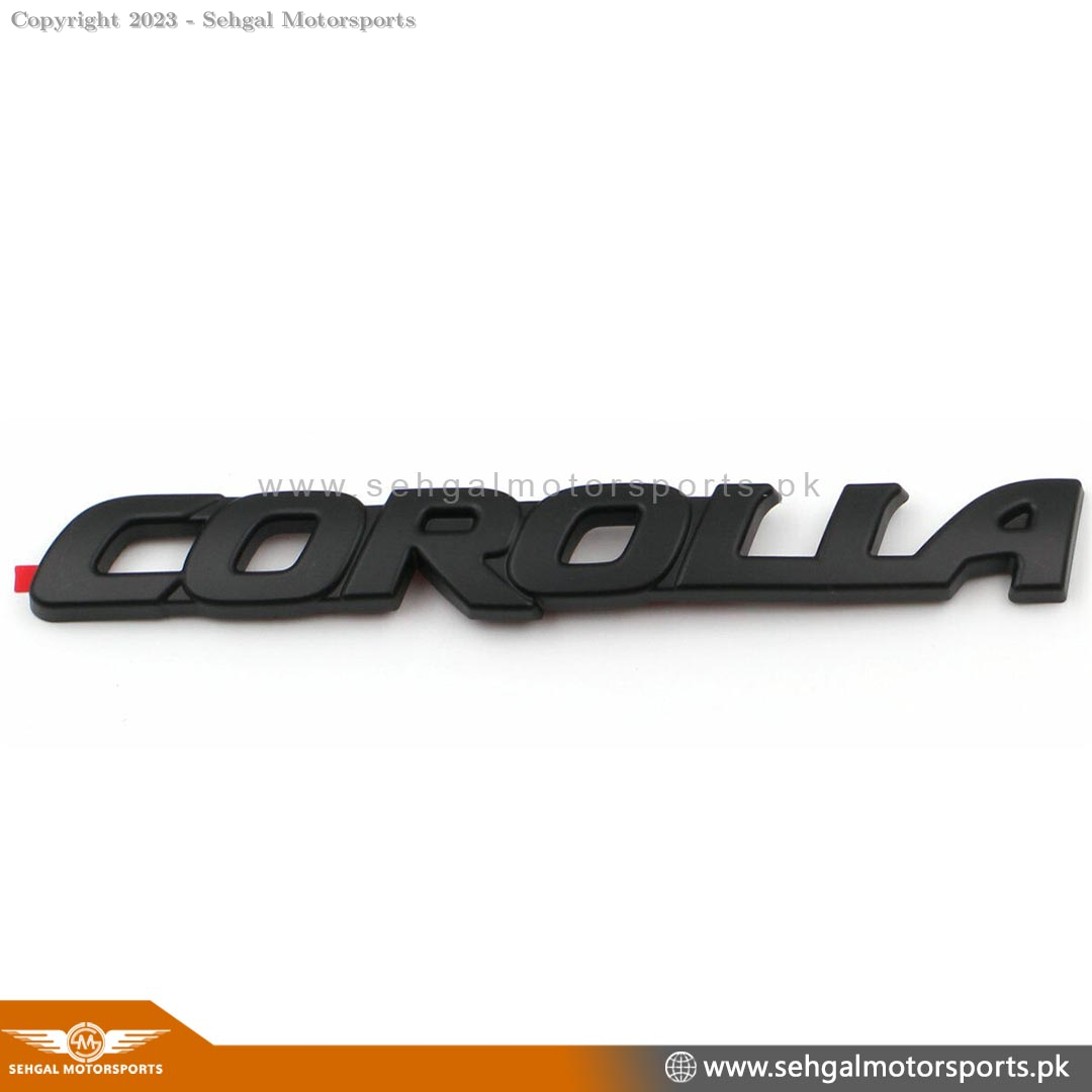 Corolla Monogram 2009-2023 (Black) 
