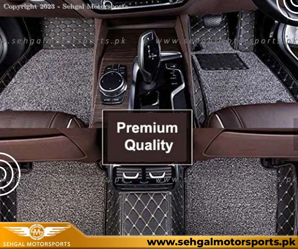 Toyota Land Cruiser Fj200 10D Floor Mat Black Model 2008-2021