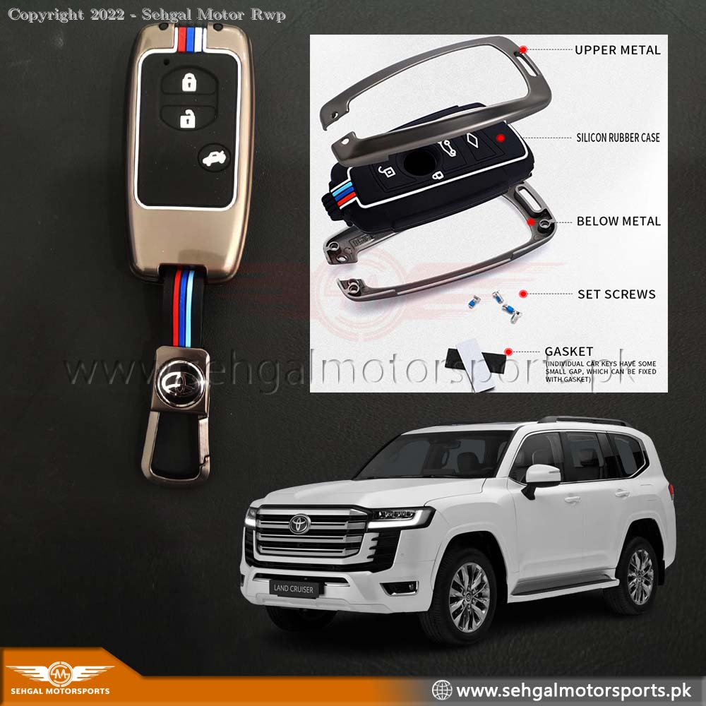 Land Cruiser Key Cover Zinc Model 2009-2018