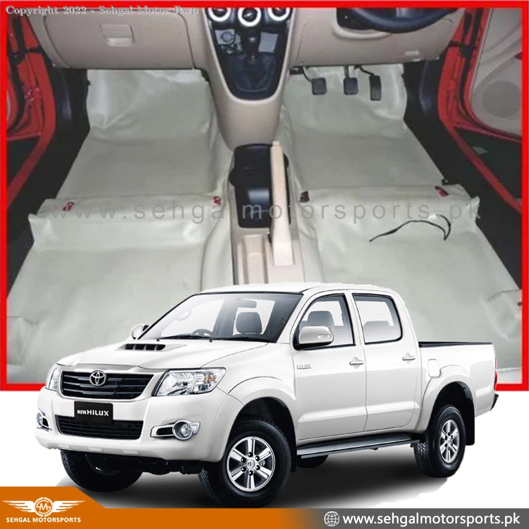 Toyota Hilux Vigo Floor Matting Gray Model 2005-2016
