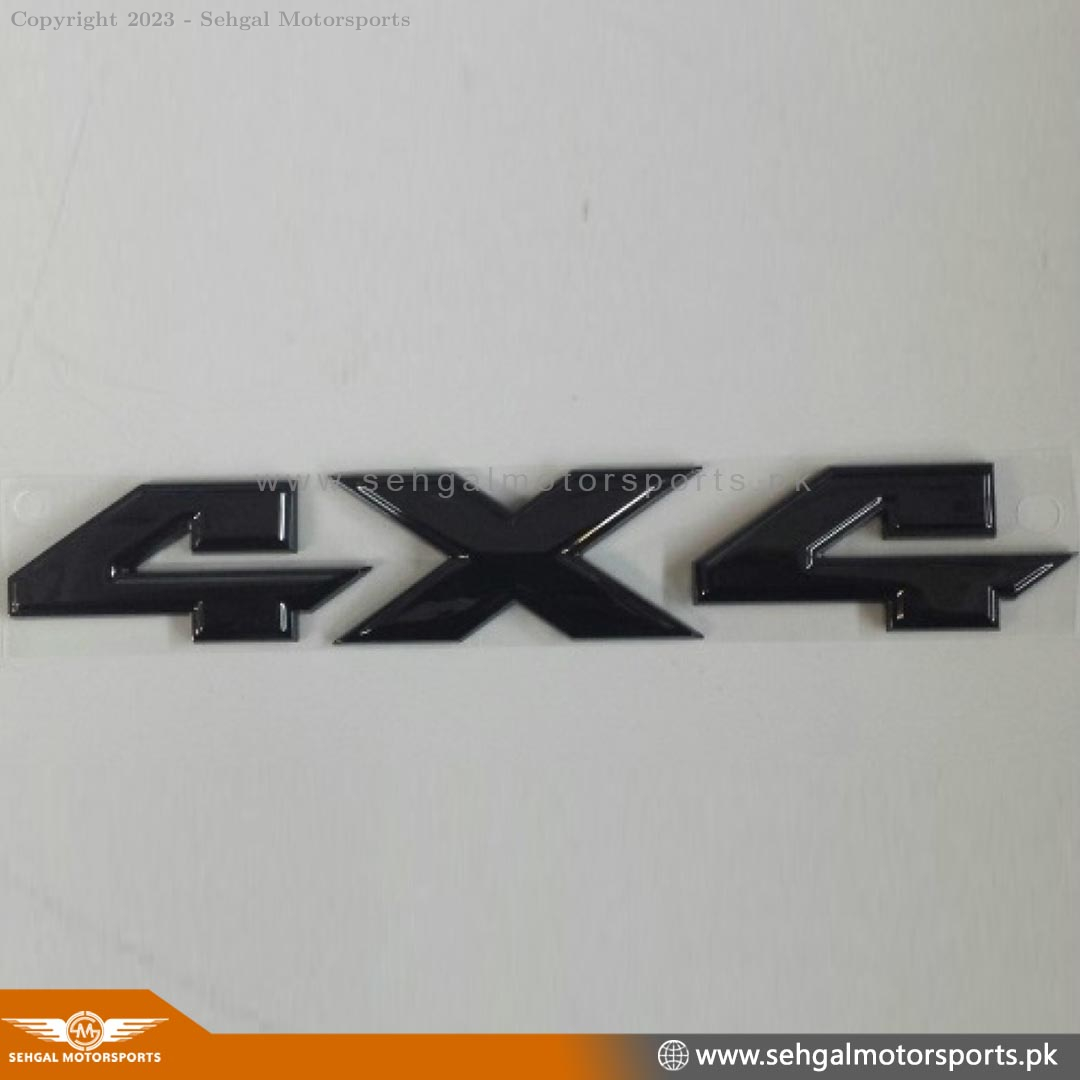 4x4 Monogram (Black)