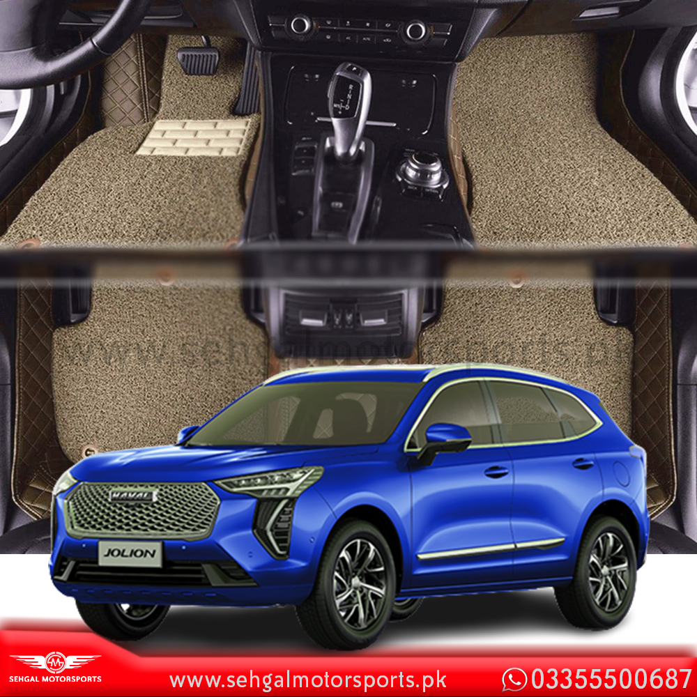 Haval Jolion Floor Mat Fur Grass Beige Model 2021-2022