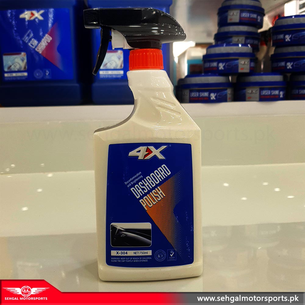 4X Dashboard Gun Spray x-304 750ML