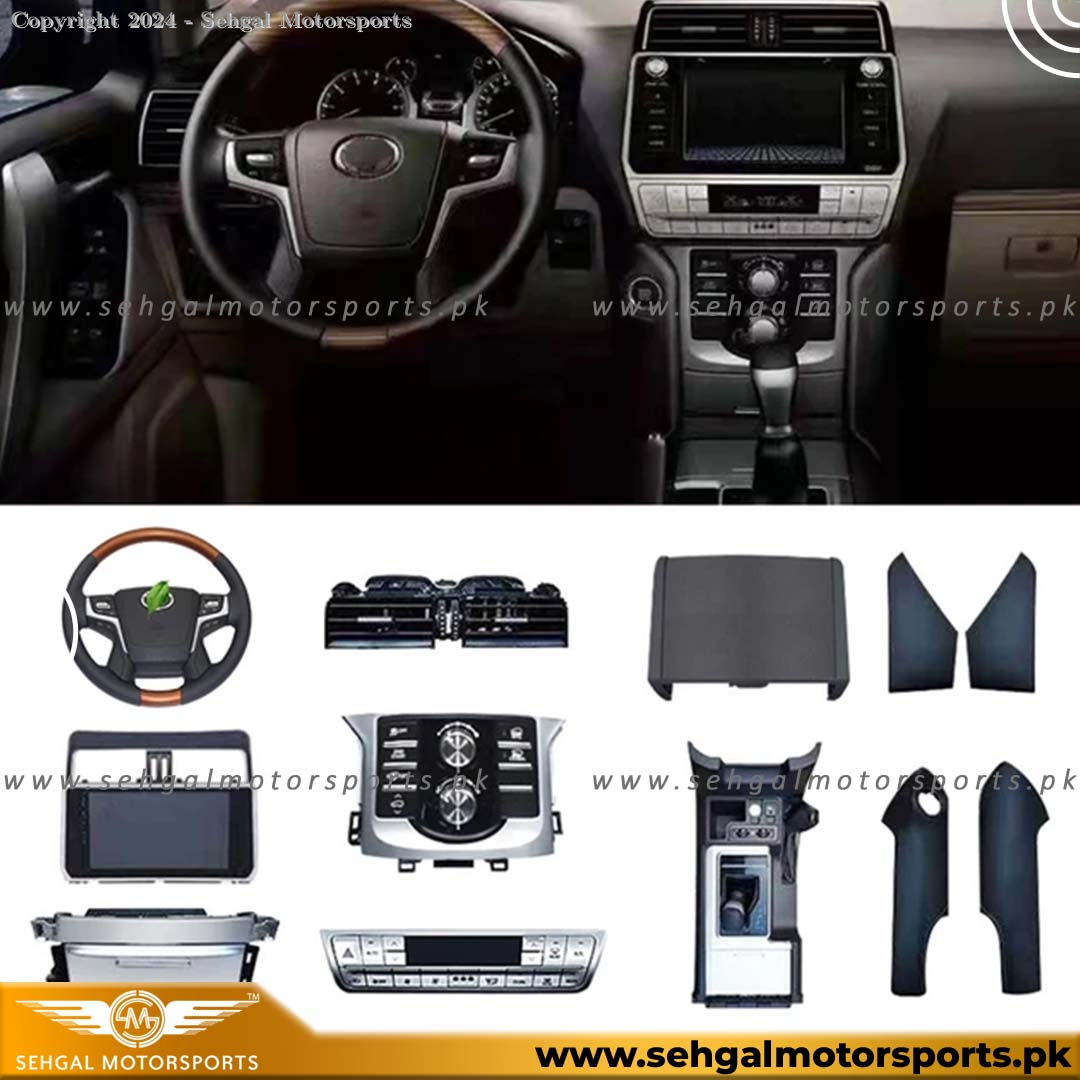 Prado FJ150 Complete Interior Model 2018 (W/O Steering+Android)