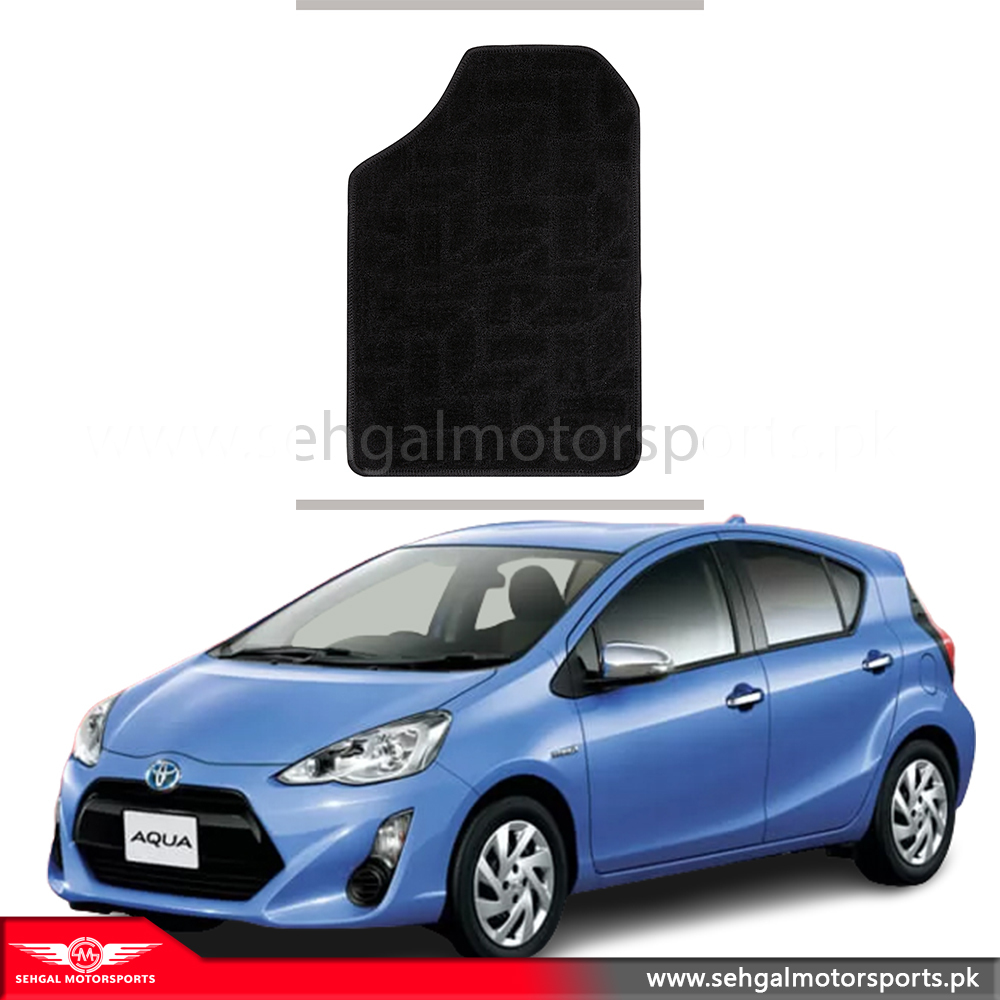 Toyota Aqua Carpet Floor Mat Black Model 2014