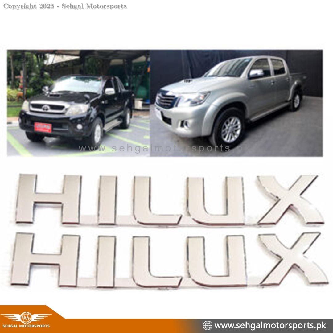 Hilux Logo (Chrome)