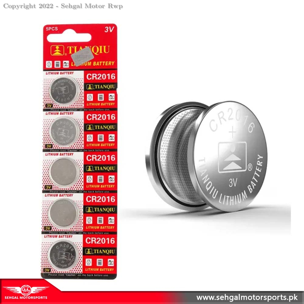 CR2016 3V Car Remote Cell/Battery
