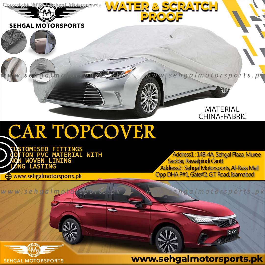 Corolla x 23, Honda City, Civic, Top Cover China Fabric Model 2018-2023