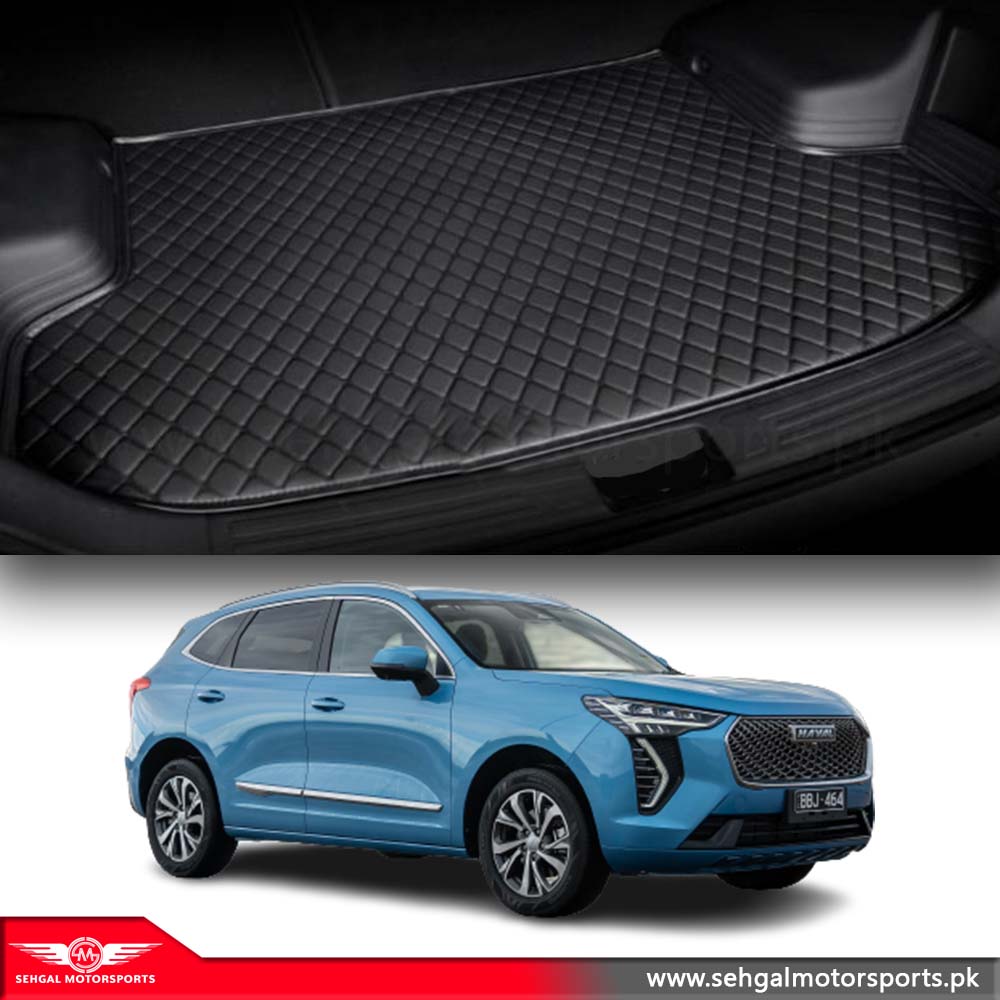 Haval Jolion 7D ECO Trunk Mat Black With Black Stitch Model 2021-2022
