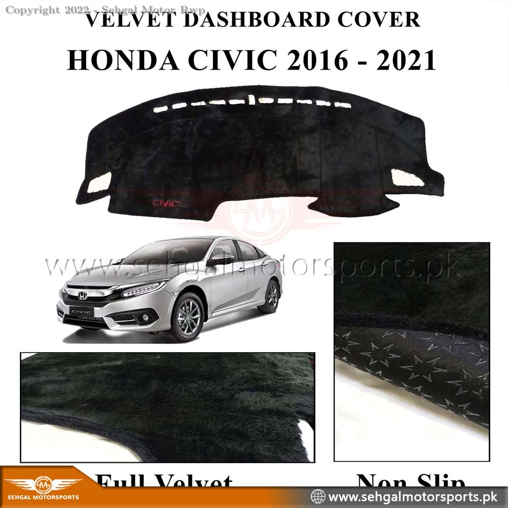 Honda Civic Dashboard Carpet Fur Special Model 2017-2021