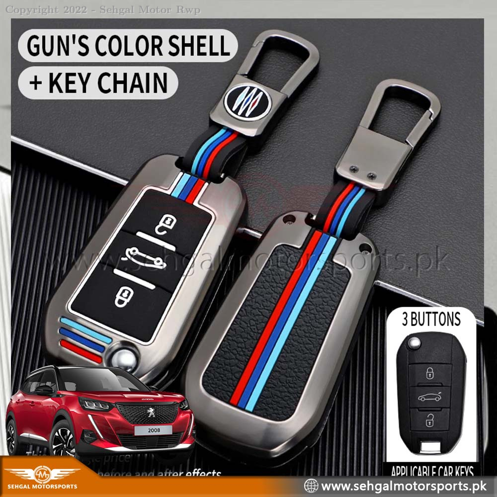 Peugeot 2008 Zinc Key Cover Model 2022-2023