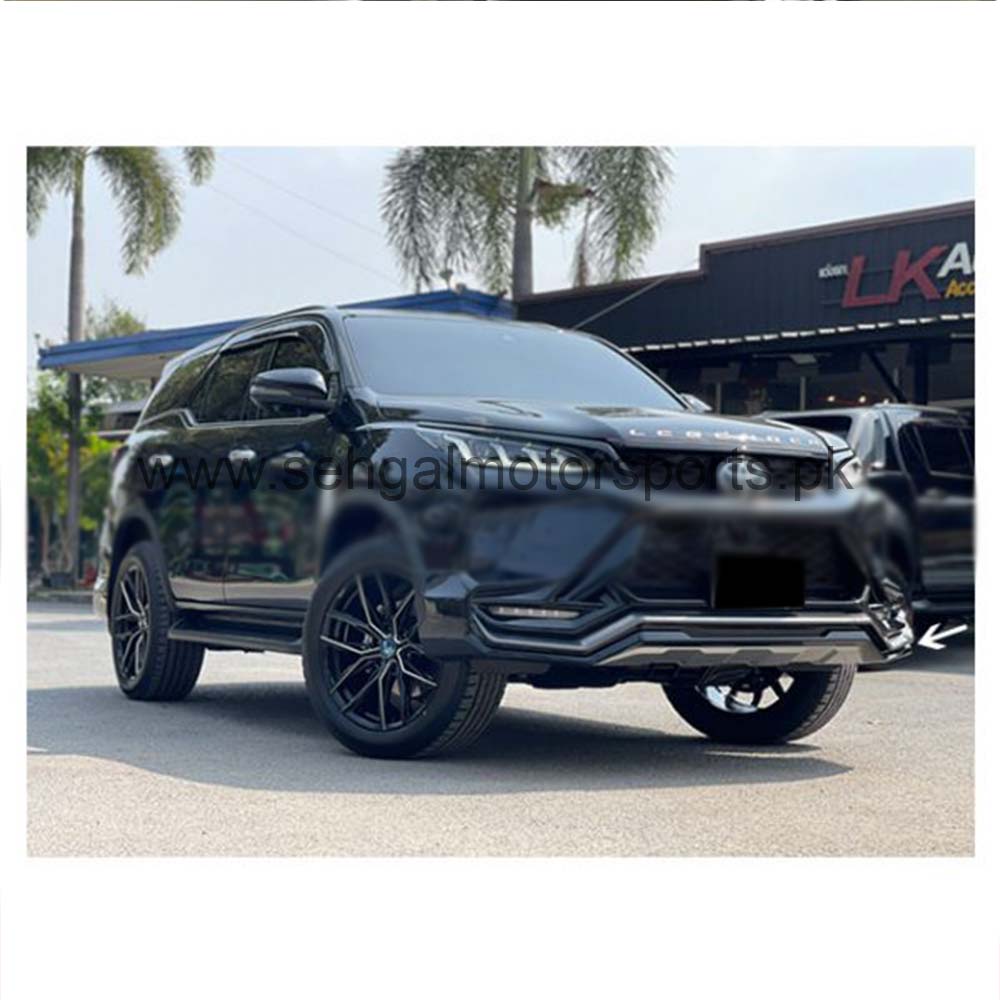 Toyota Fortuner Body Kit Legender Style Black  Model 2017-2021