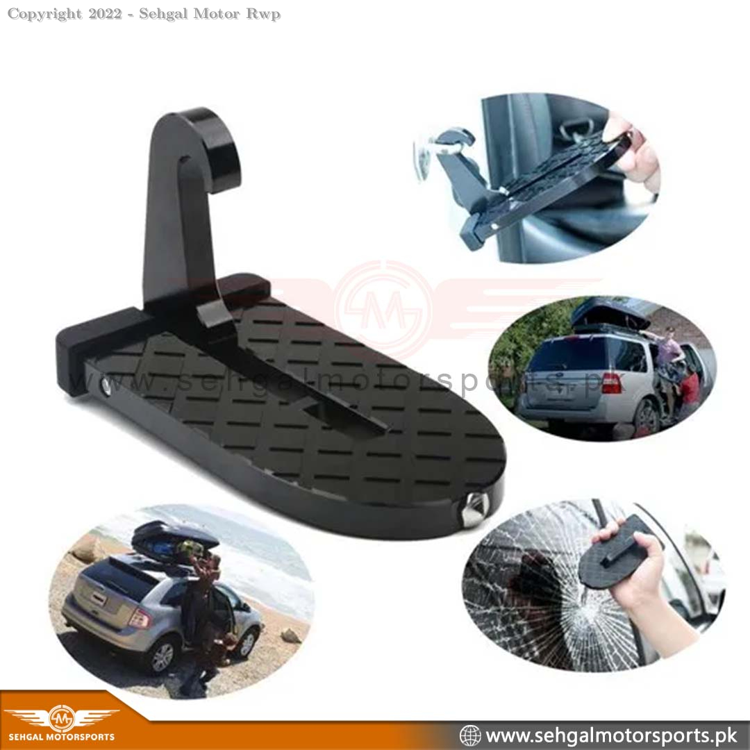 Roof Step Black/silver/White