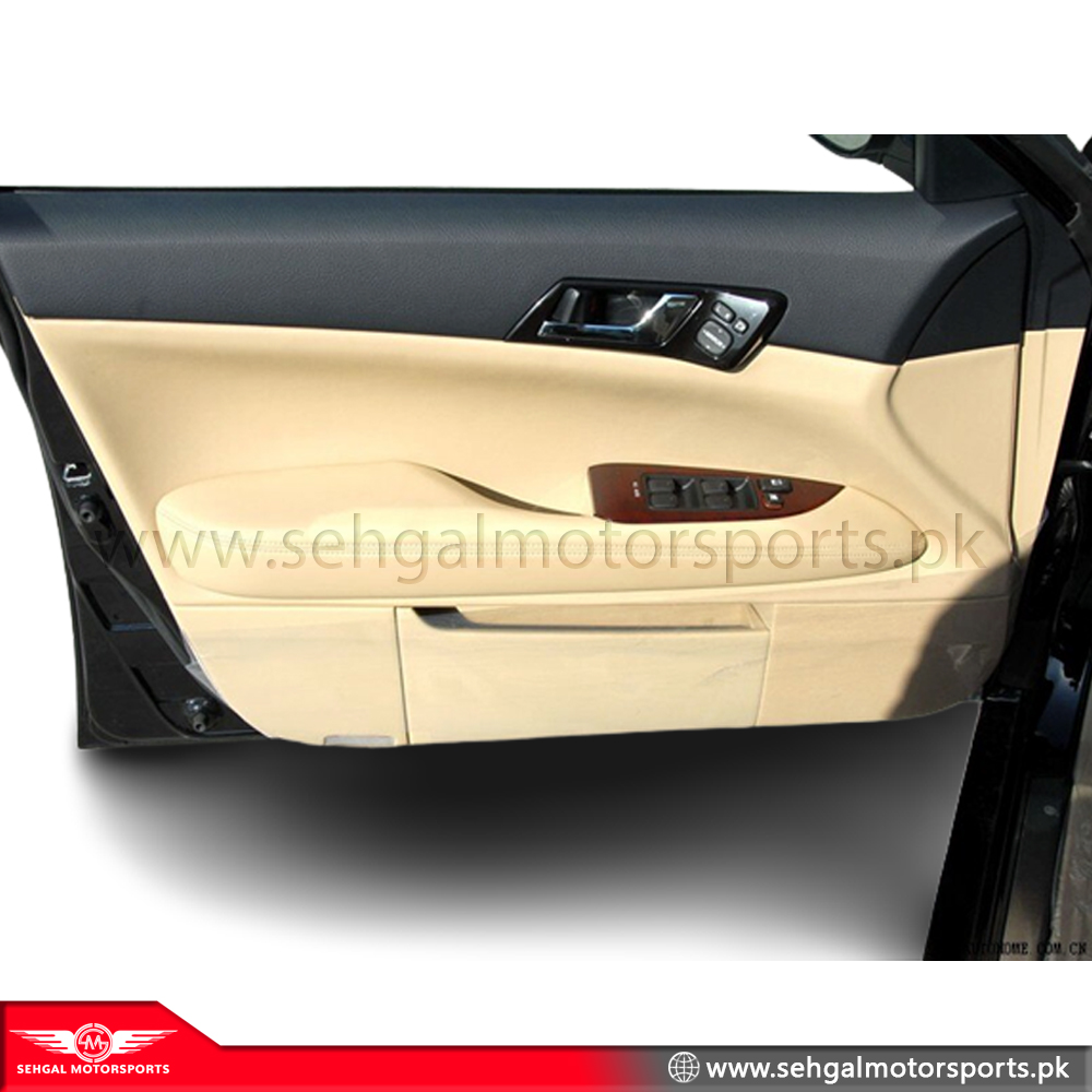 CIvic 2018 Door Panel & Seat Cover Stitched Nylon Black