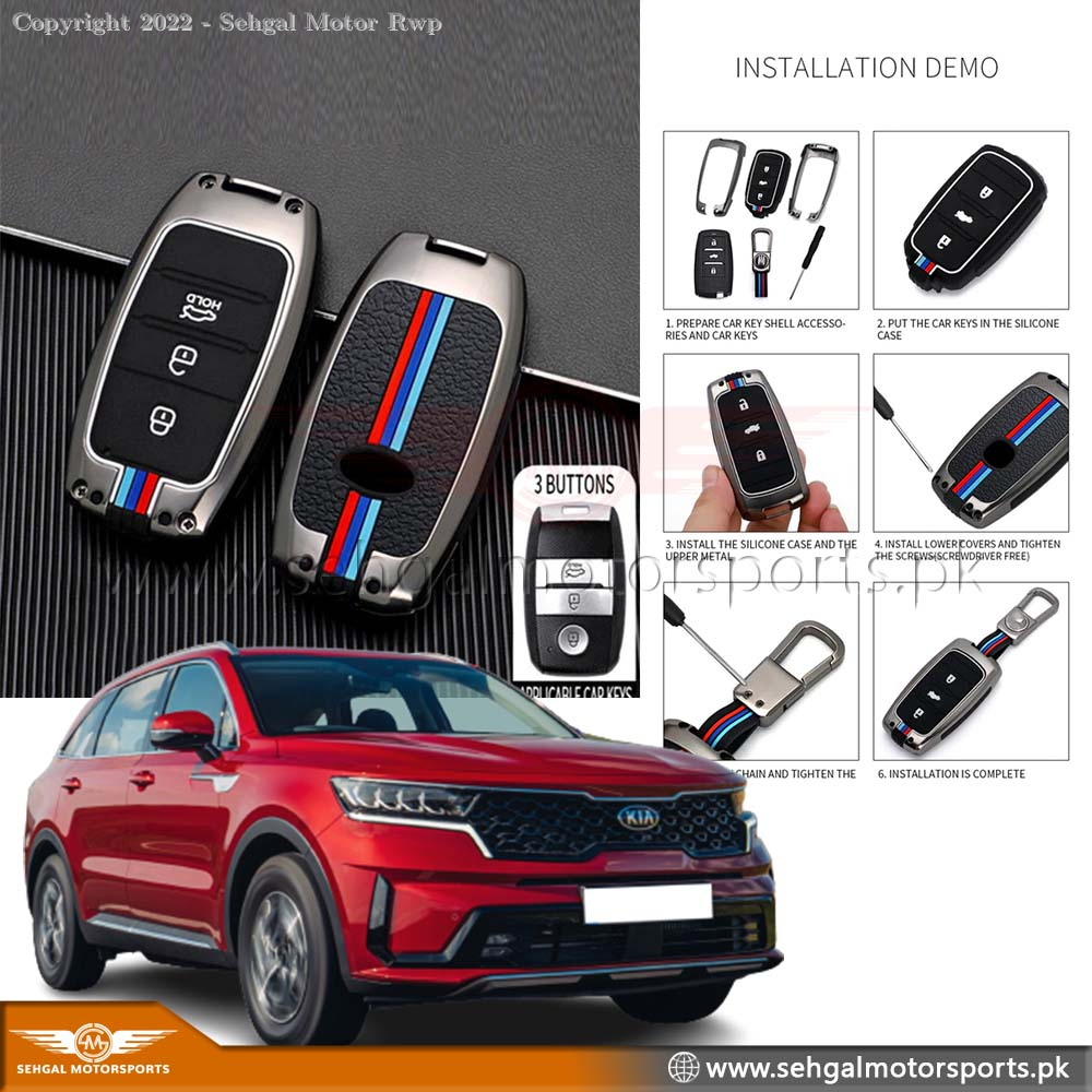 Kia Sorento Key Cover Zinc Model 2021-2022