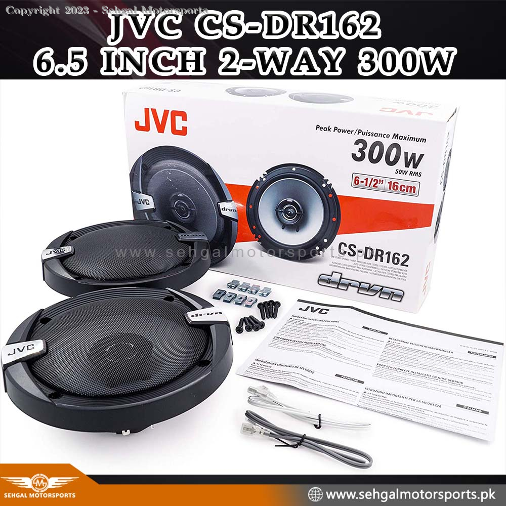 JVC CS-DR162 6.5 Inch 2-Way 300w