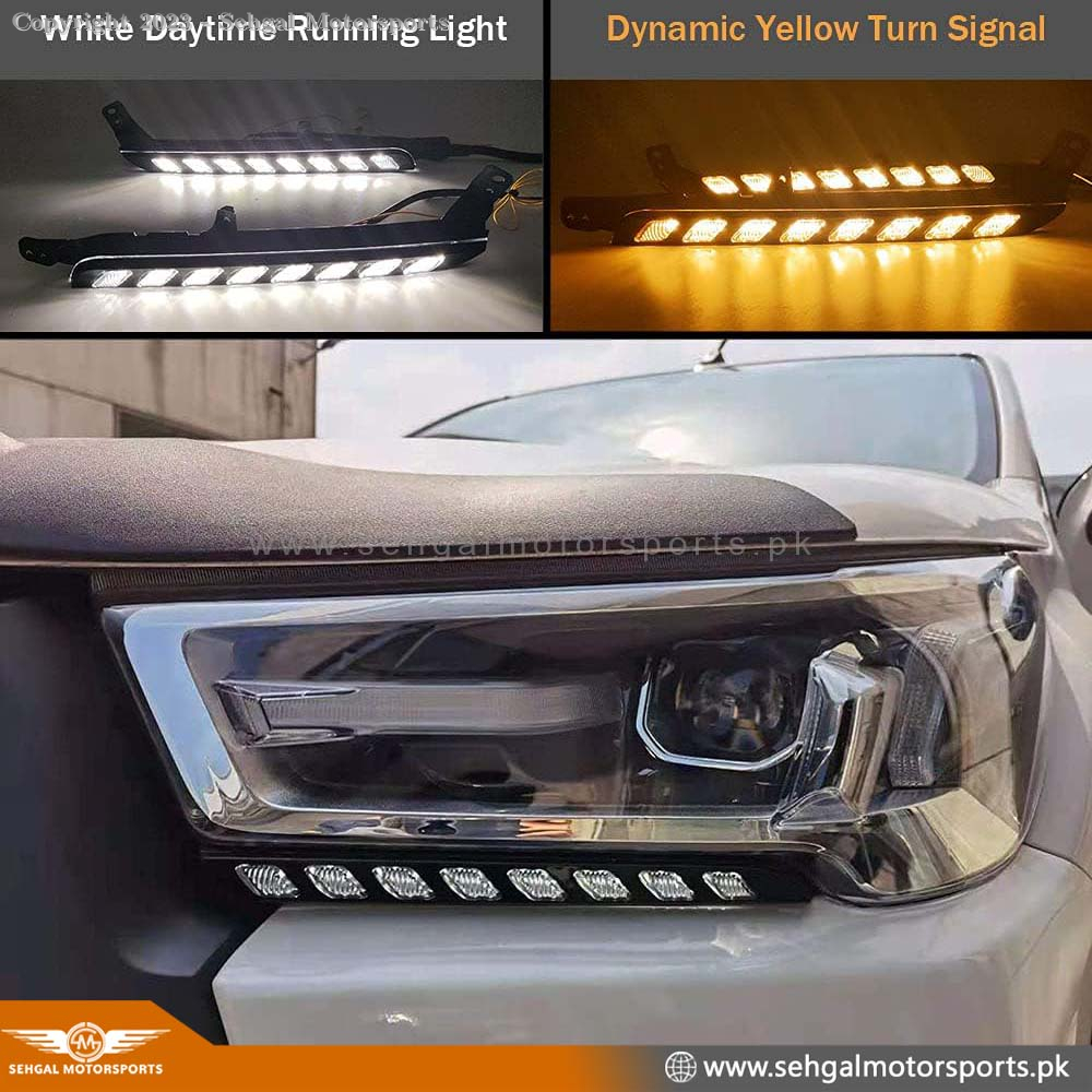 Toyota Hilux Revo Head Light DRL Model 2022 (Each)