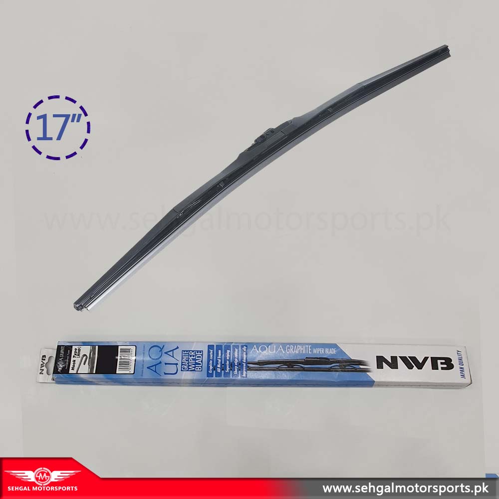 NWB Wiper Blade Aqua Japan 17 inch Each