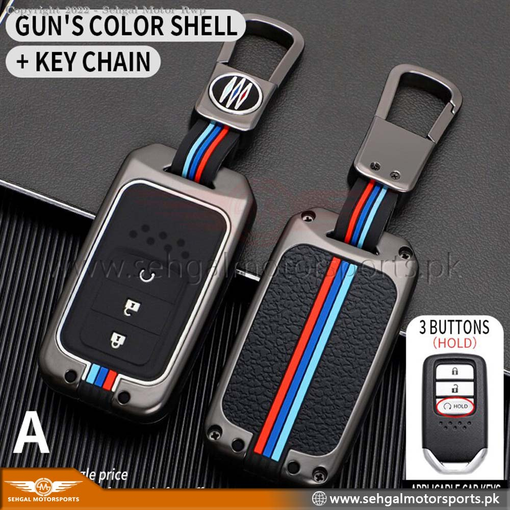 Honda Civic Key Cover Zinc 2 Button Model 2017-2021