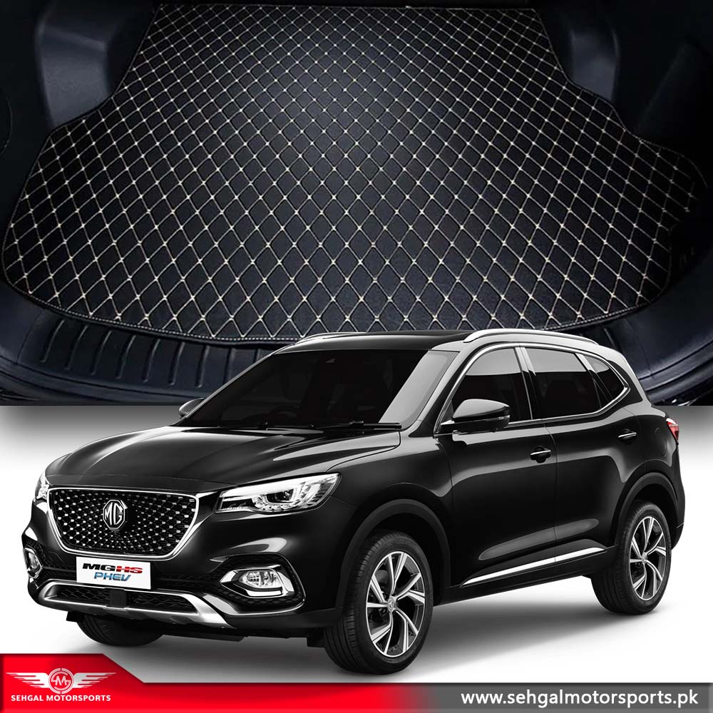 MG HS 7D Eco Trunk Mat Black With Beige Stitch Model 2020-2021