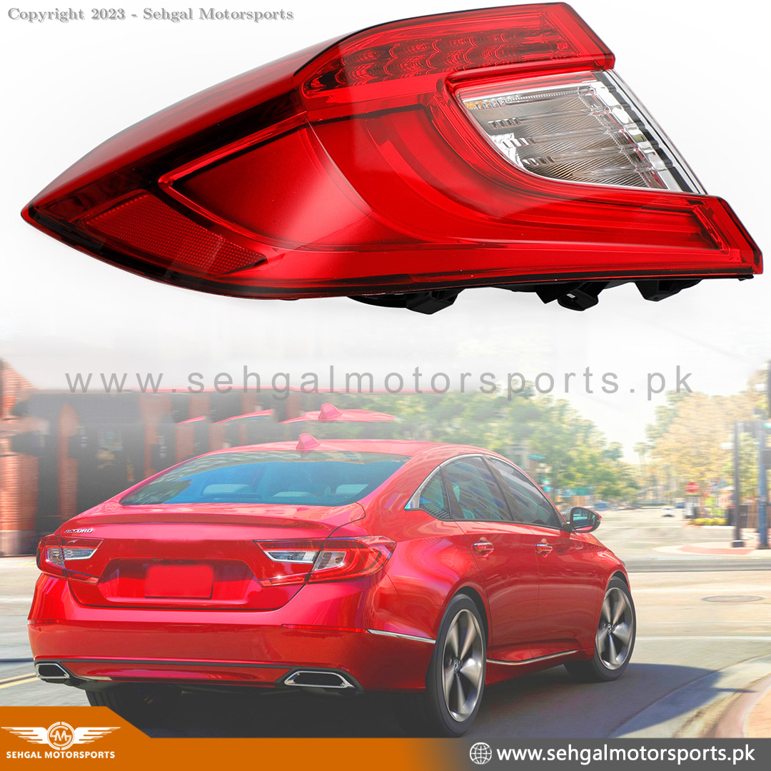 Honda Accord Back Light Left Side Model 2018 2021