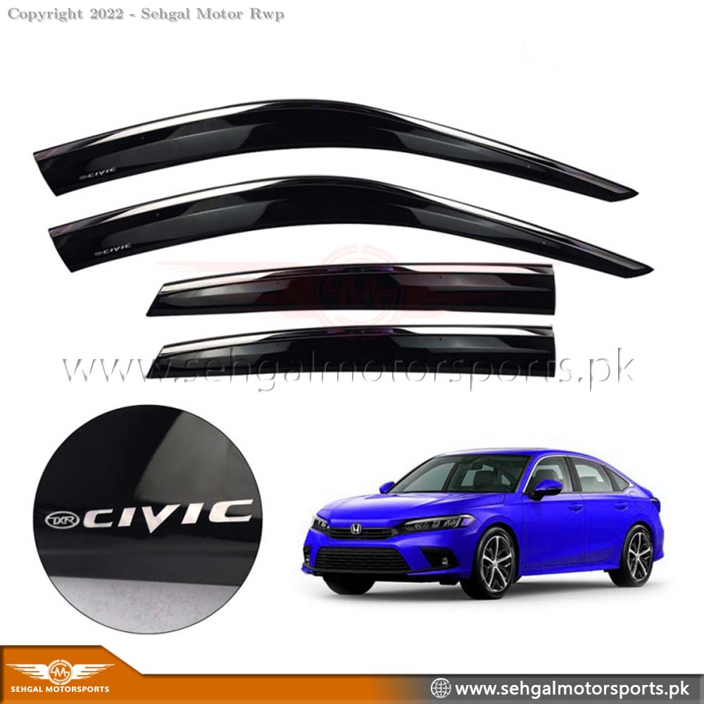 Honda Civic Air press/Sunvisor TXR With Chrome Model 2022-2023