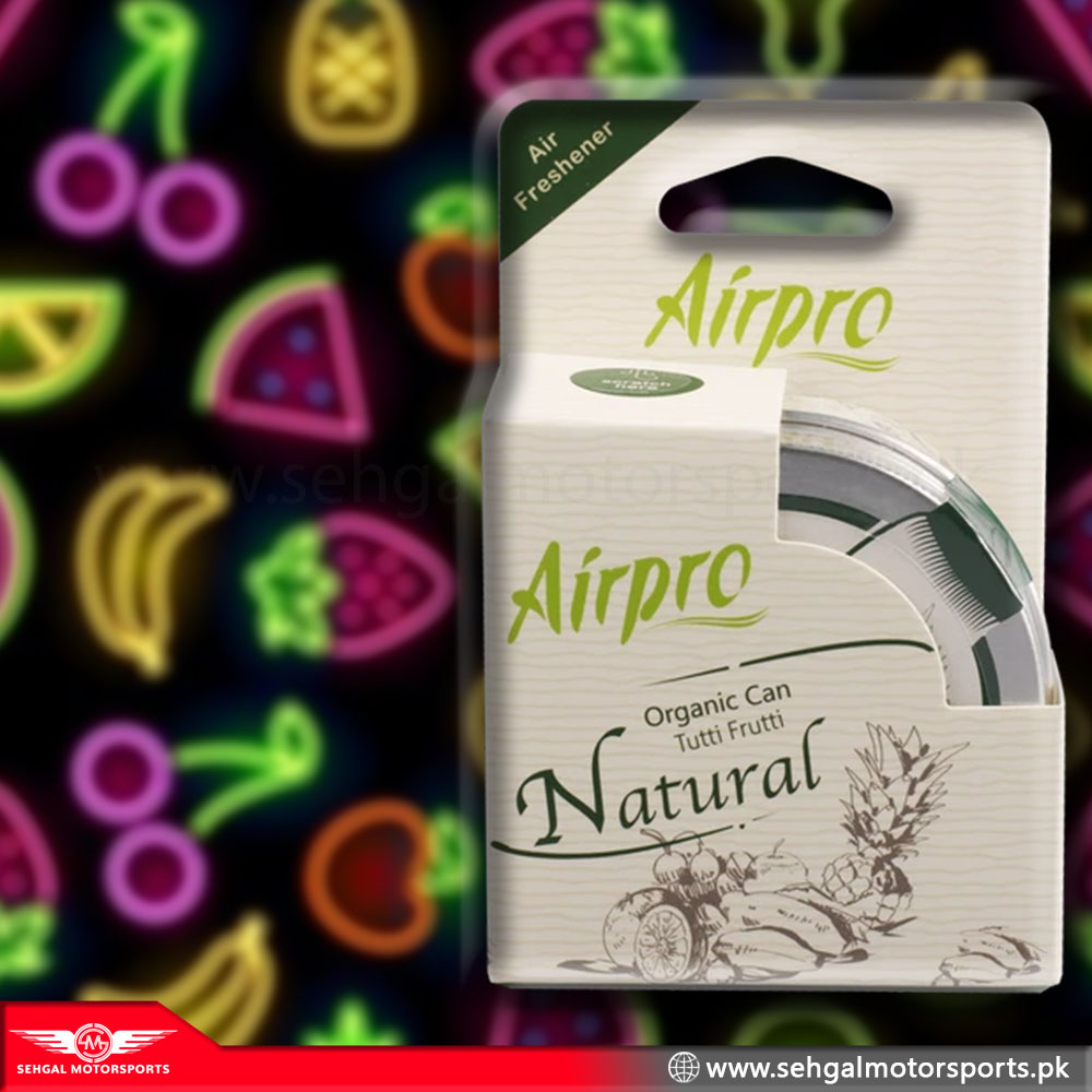 Airpro Freshener Organic CAN Natural Series Tutti Fruity