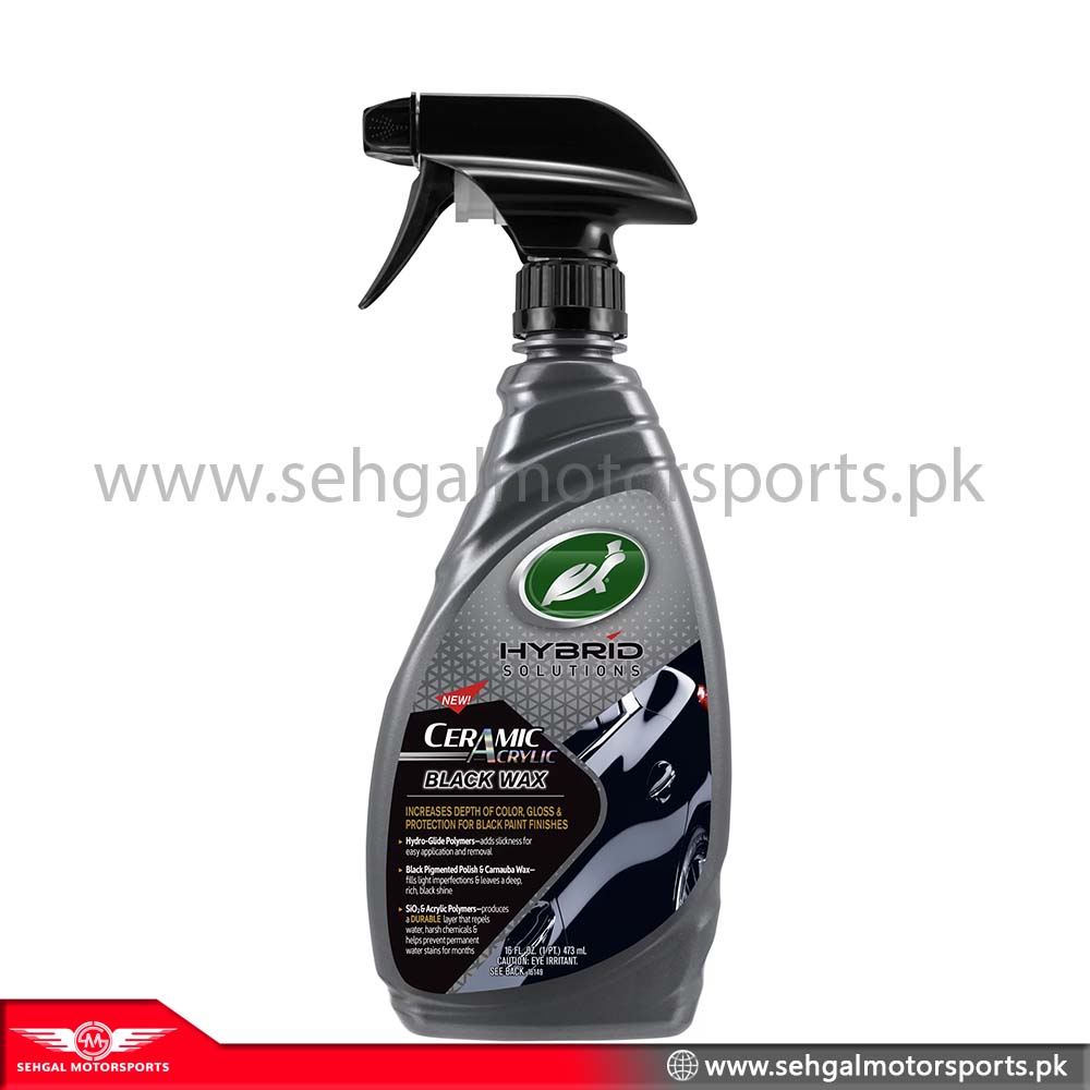 Turtle Hybrid Solution Ceramic acrylic Black Wax 473ml 53447