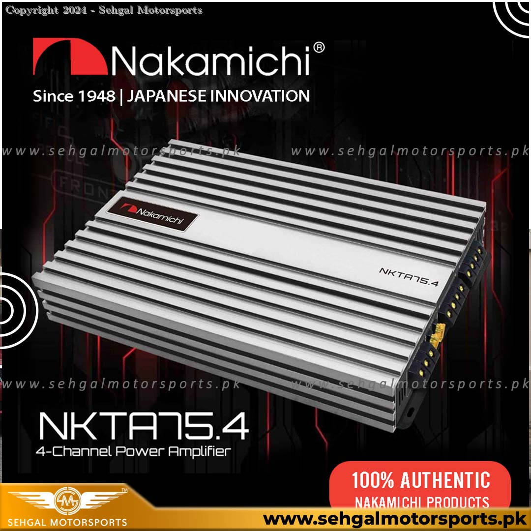 Nakamichi NKTA75.4 (4 Channel Power Amplifier)