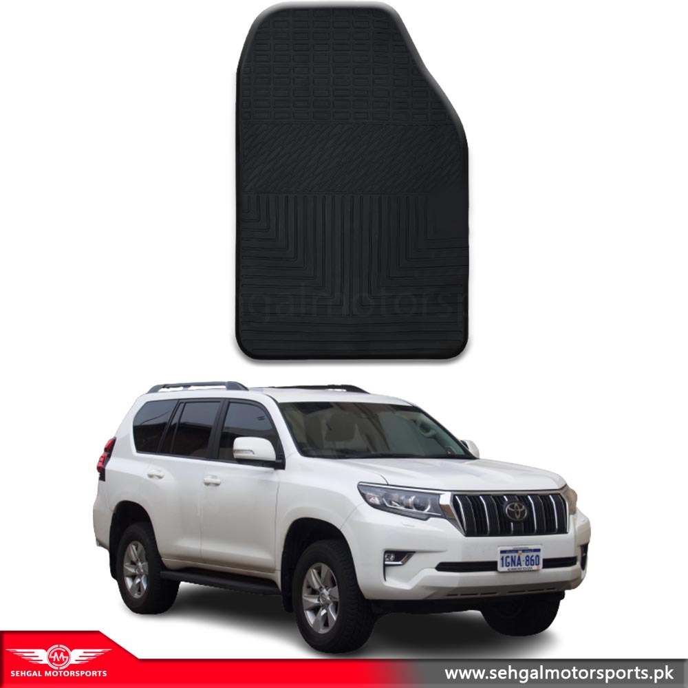 Toyota Prado FJ150 Rubber Floor Mat Black Model 2009-2018