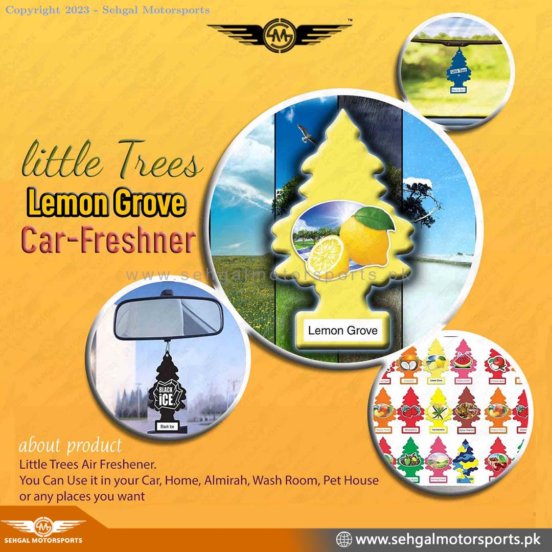 Little Tree Hanging Card Perfume Lemon Grove U1P-10594