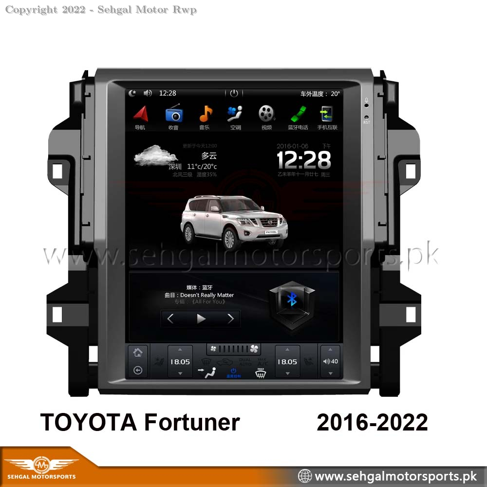Toyota Fortuner Tesla PX6 4+64GB Model 2017-2023