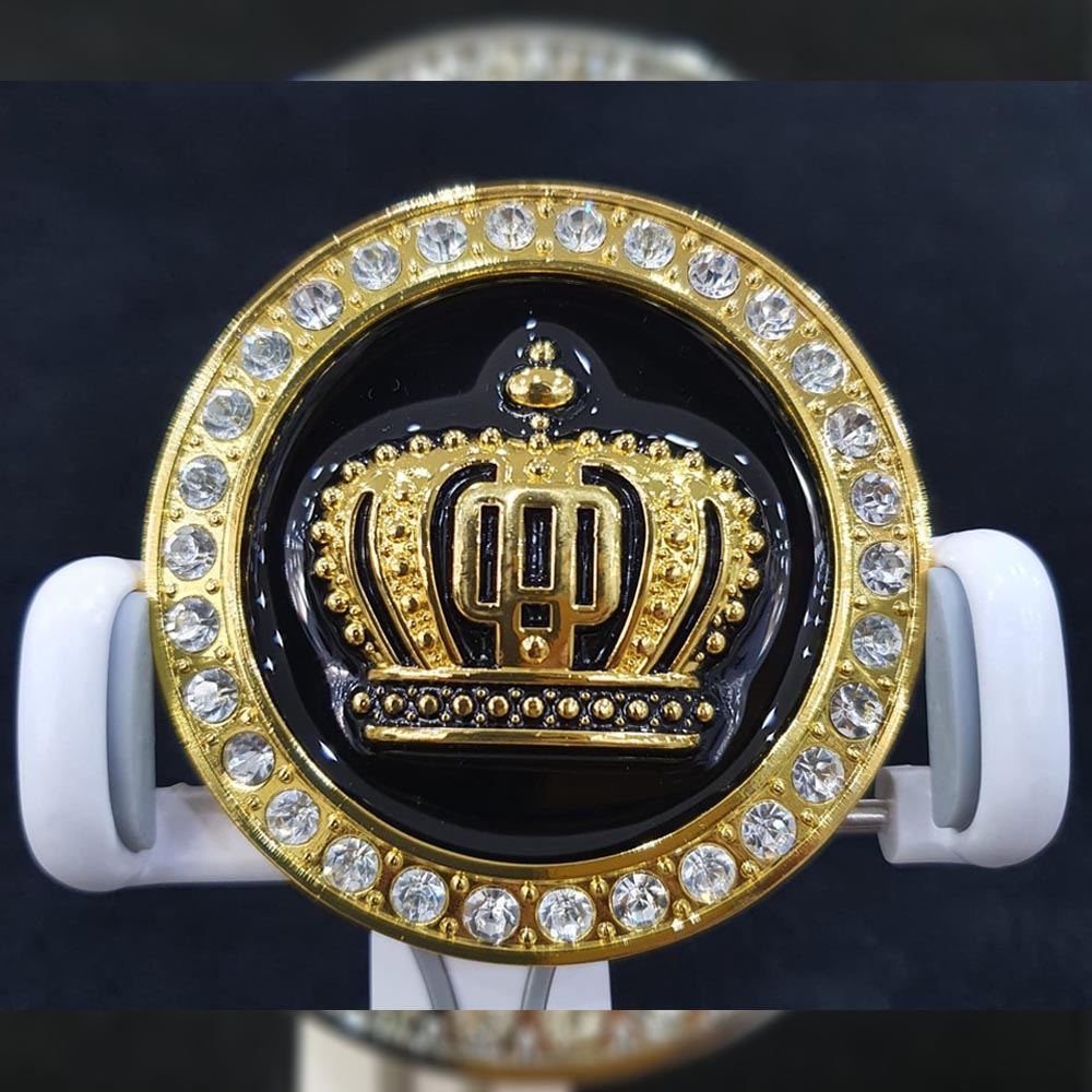 Crown Monogram logo Golden
