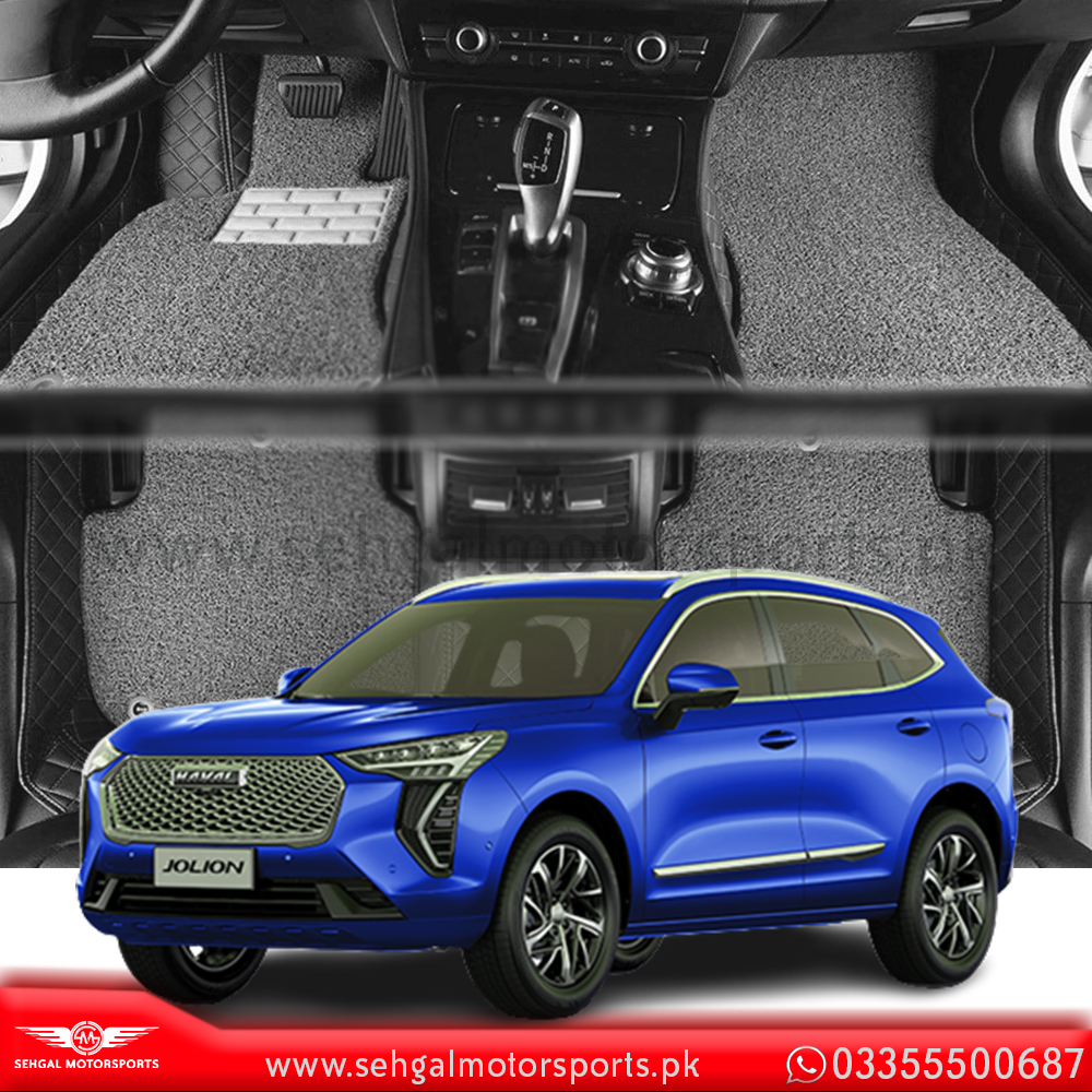 Haval Jolion Floor Mat Fur Grass Gray Model 2021-2022