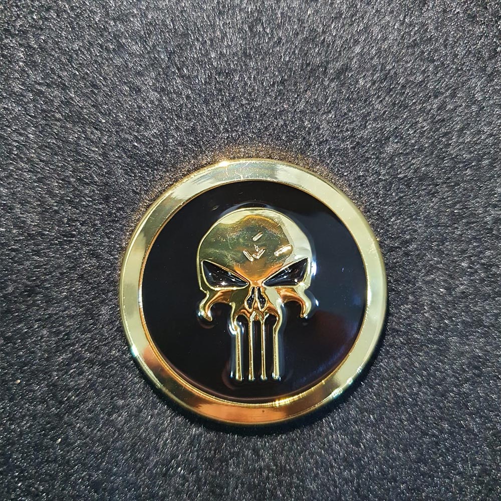 Monster Monogram Black & gold Emblem | Decel | Monogram | Logo