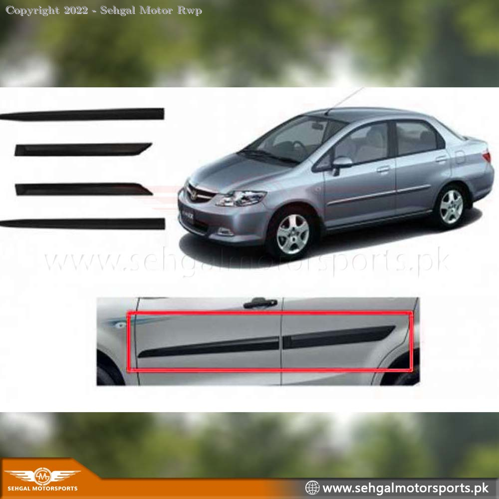 Honda City Door Molding (Black) Model 2009