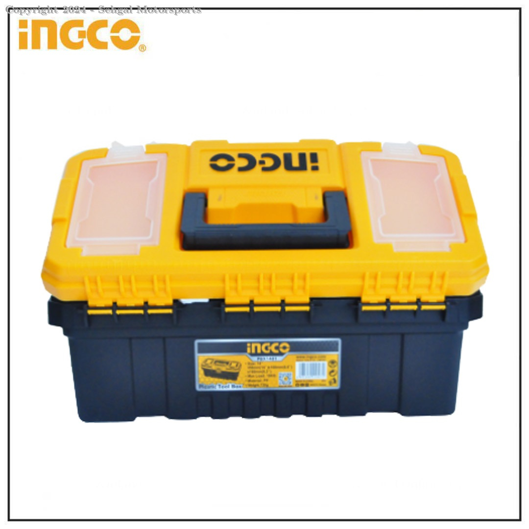 Ingco Plastic Tool Box 14″